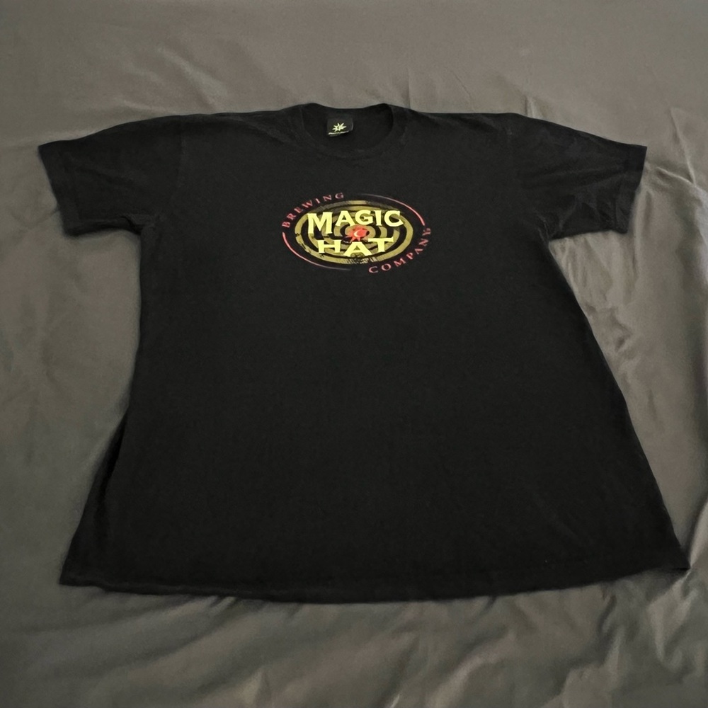 Magic Hat Brewing Company double sided print t-shirt